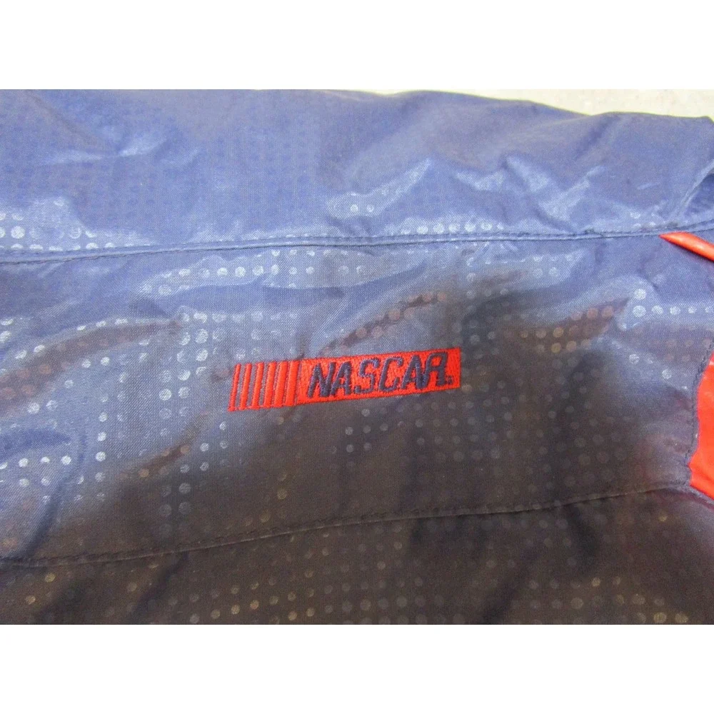 Chase Authentics Jeff Gordon 24 NASCAR Jacket Mens 2XL Navy Blue Red Full Zip